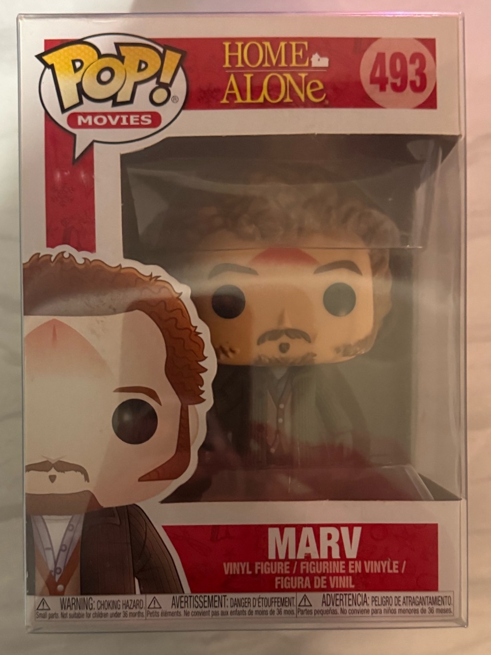 Funko Pop! Movies Home Alone Marv Vinyl Figure - Red / White